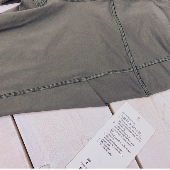 Lululemon Pace Rival Crop - Picture 3 of 4